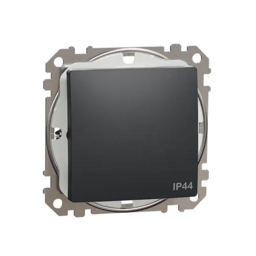 Sedna Design Och Element Växla 10AX 2300W 250V IP44 Antracit Schneider Electric