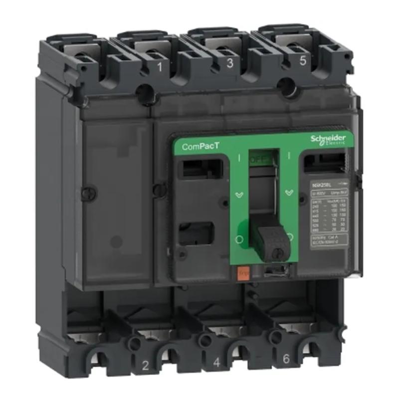 Grundram ComPacT NSX160B 4Poler 160A 690V 25kA IP40 Schneider Electric