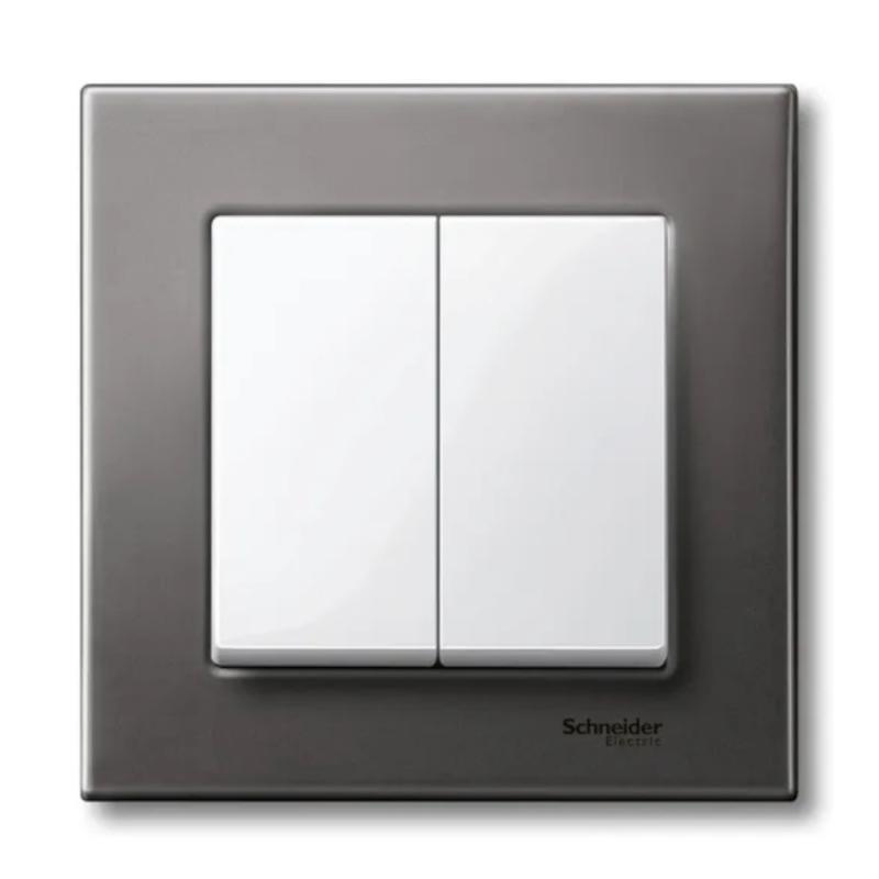 Merten System M Rocker 2-Gäng IP20 Polär Vit Schneider Electric