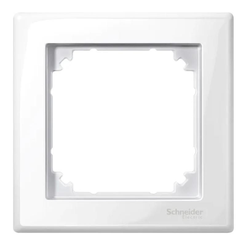 M-Smart Ram 1-Gäng IP20 Polar Vit Schneider Electric