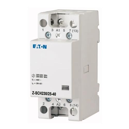 Installations Kontaktor 2HP 230VAC 25A IP40 Eaton
