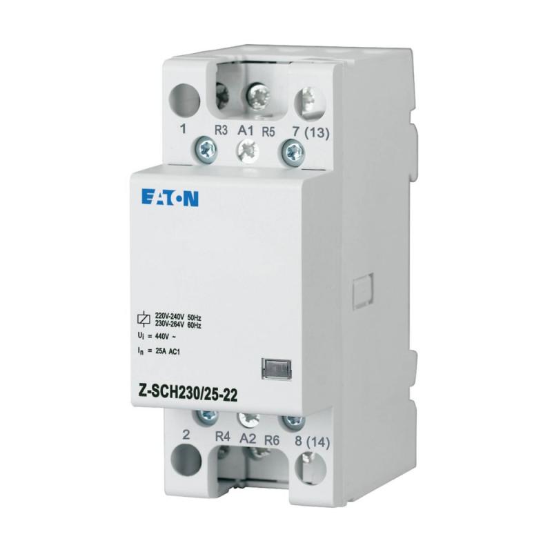 Installation Kontaktor 2HP 25A 230V IP40 Eaton