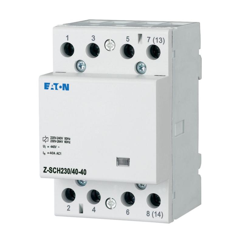Installation Kontaktor 40A 230V IP40 Eaton