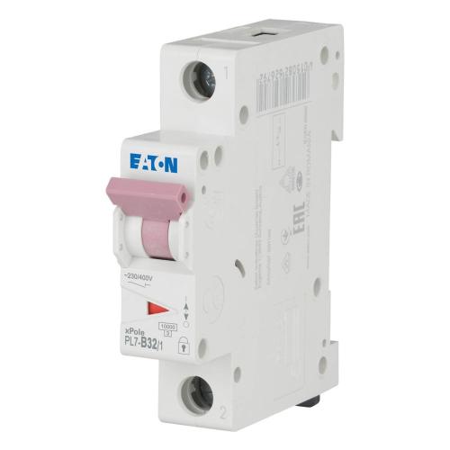 Miniature Circuit Breaker 1Pole B-Curve 32A 230V IP20 Eaton