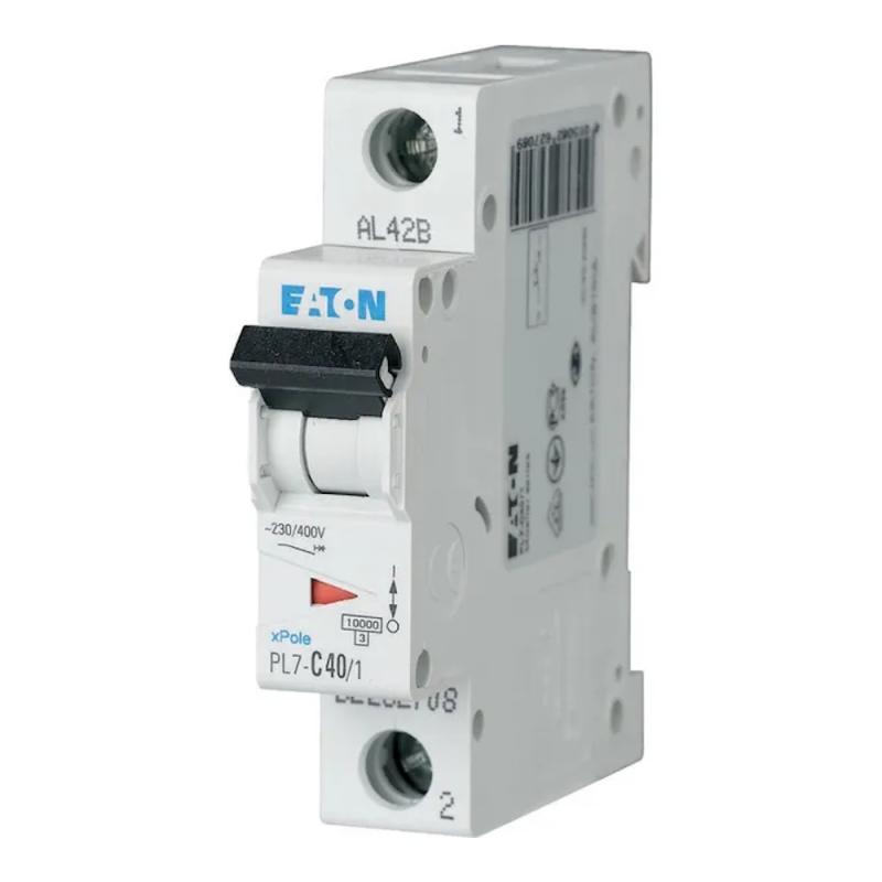 Miniatyrbrytare 1Pol C-Kurva 40A 10kA 230V IP20 Eaton
