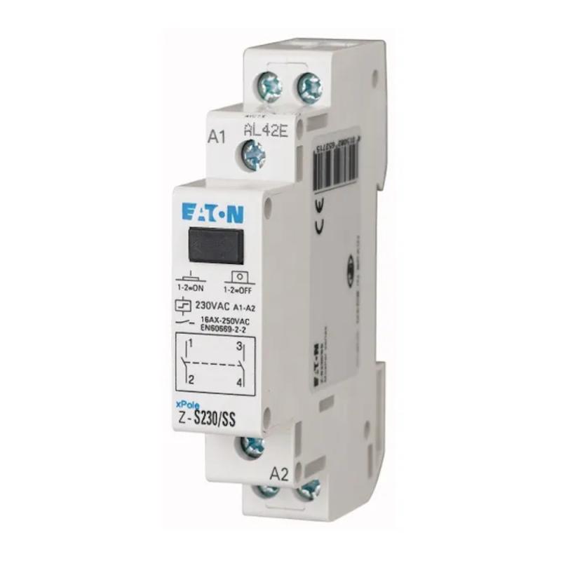 Impulsrelä 16A 230V 50Hz 2st Eaton
