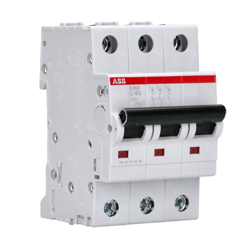 Miniatyrbrytare 3Poler C-Kurva 40A 400V IP20 ABB