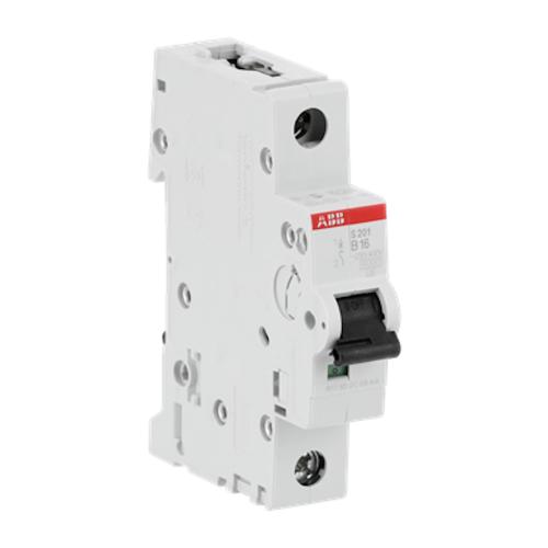 Miniature Afbryder 1Pol B- Kurve 16A 6kA 230V ABB