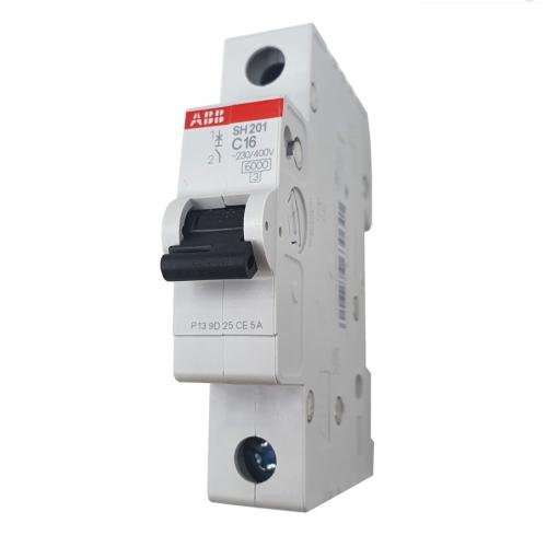 Miniature Afbryder 1Polet C-Kurve 16A 230V IP20 ABB