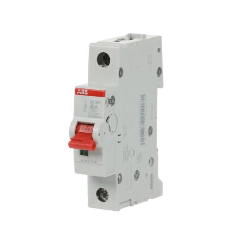 Afbryderafbryder 1Pol 25A 253V IP20 ABB