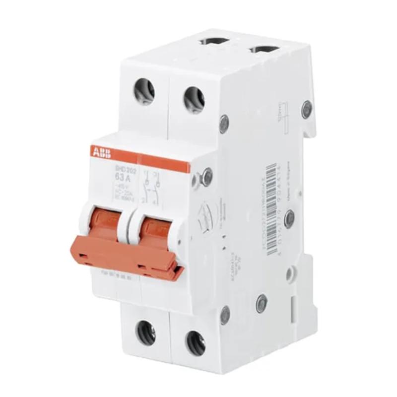 Brytarfrånskiljare 2Poler 63A ABB
