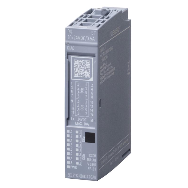Simatic ET 200SP Digital Produktion Modul DQ 0,5A 16x24VDC IP20 Siemens