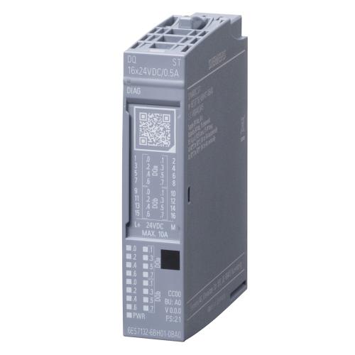 Simatic ET 200SP Digital Produktion Mdul DQ 0,5A 16x24VDC IP20 Siemens