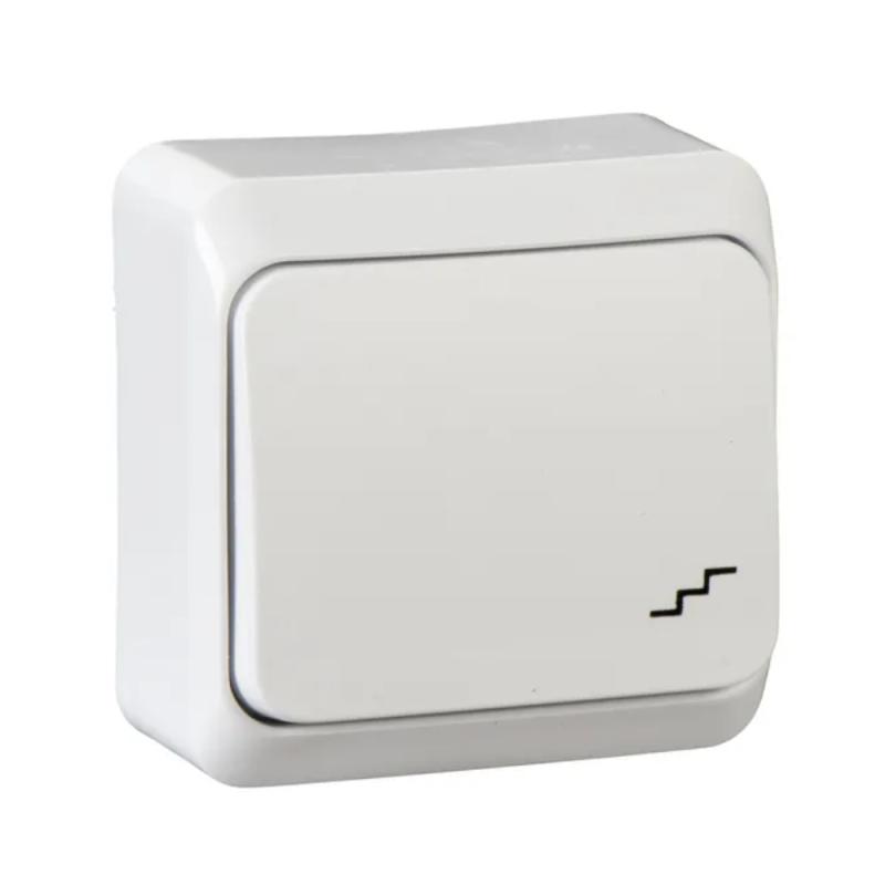 Prima Brytare 1Pol 2-Vägs 10A 250V IP20 Vit Schneider Electric