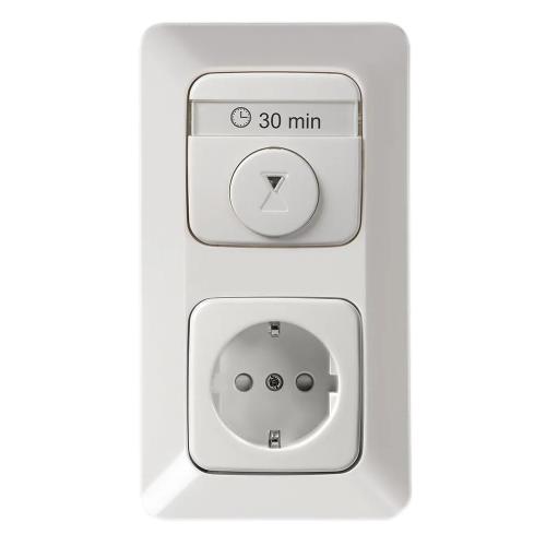 Timer Electronic Jussi 10A 230V IP21 White Busch-Jaeger