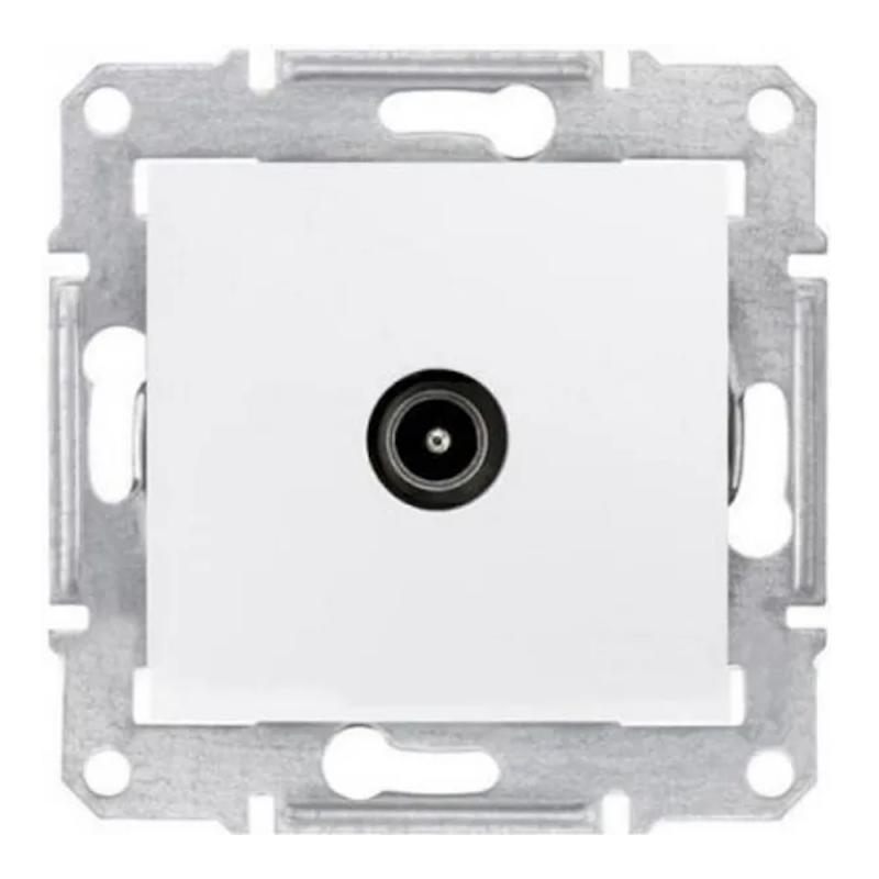 Sedna TV-Kontakt Utan Ram IP20 Vit Schneider Electric