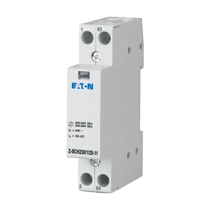 Installation Kontaktor 25A 230V IP20 Eaton
