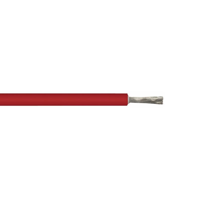 Solcellskabel DC (H1Z2Z2-K), 1x6mm², Röd, Malmbergs 0522575