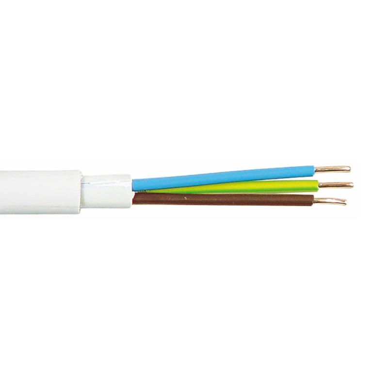Kabel Ekk-Light 3G1.5mm², 250m, 300/500V, Vit, Malmbergs 0810033