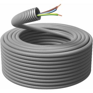 Flex Tube EQ(H07Z1-U), 16mm, 100m, Ring, Malmbergs 1418120