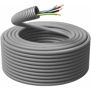 Flex Tube EQ(H07Z1-U), 16mm, 100m, Ring, Malmbergs 1418121