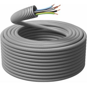 Flex Tube EQ(H07Z1-U), 16mm, 100m, Ring, Malmbergs 1418122