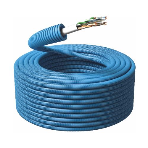 Flexrör U/UTP Cat.6, Ø16mm, Ring 100m, Malmbergs 1418160