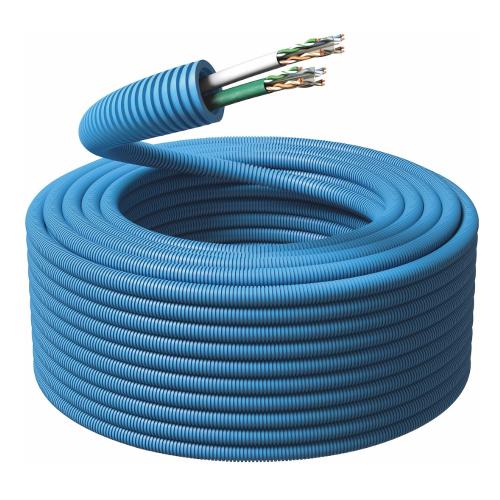 Flexrör 2x U/UTP Cat.6, Ring Ø16mm 100m, Malmbergs 1418161