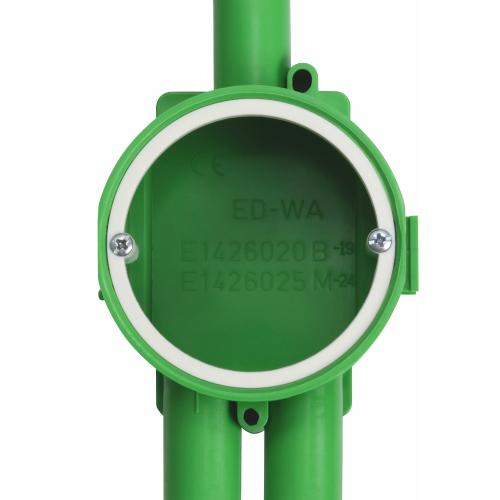 Apparatdåse 13 mm Grøn, Malmbergs 1420520