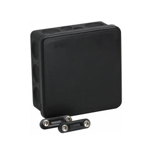 Junction Box, IP65, Black, Malmbergs 1438302