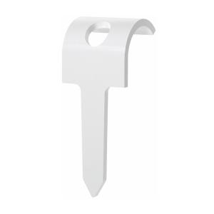 Cable Clips For Wood, Ø5-7mm, 12mm, White, 200pcs, Malmbergs 1500267