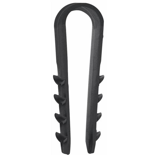 Cable And Pipe Mount DKS, Black, 8-28mm, 200pcs, Malmbergs 1500863