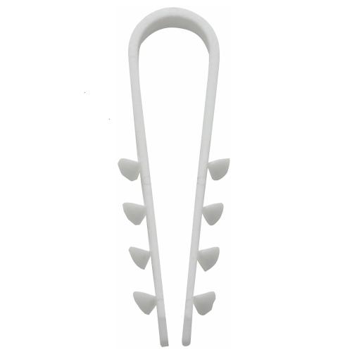 Cable And Pipe Mount DKS, White, 8-28mm, 200pcs, Malmbergs 1500865