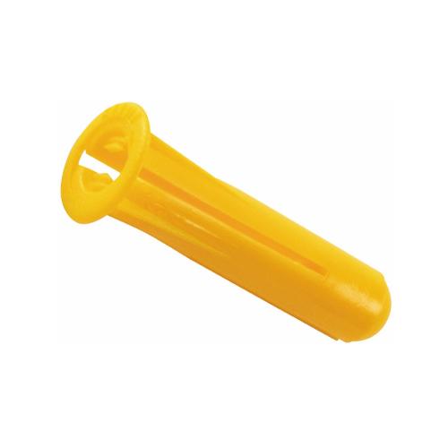 Skruvplugg, 3,5-5x25mm, Gul, 20st, Malmbergs 15200258