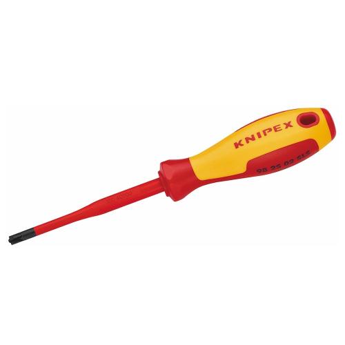 Screwdriver - Insulated 1000, PZ/S-2, 100mm, KNIPEX 1662260