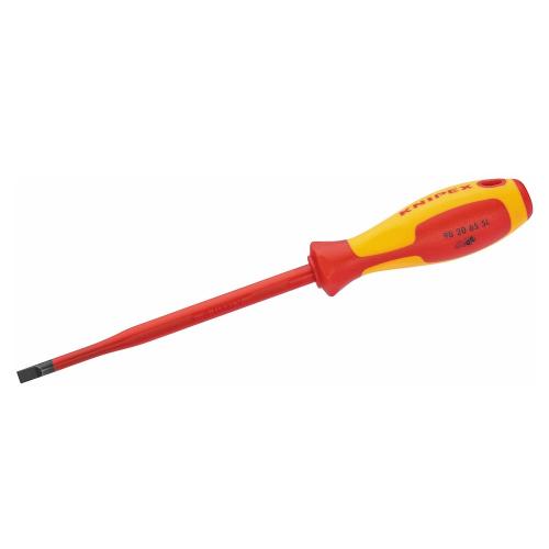Screwdriver - Insulated 1000, Slotted 150mm, KNIPEX 1662279