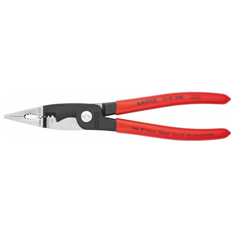 Elektrikertång 200mm, Knipex 1663090