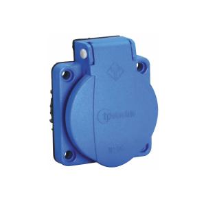 Panel Socket 1 Phase, IP54, Blue, Malmbergs 1892005