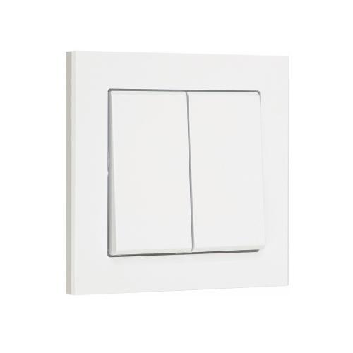 Power Switch Optima, Double Step White, Quick Connect, Malmbergs 1894406