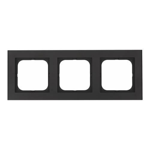 Combination Frame Optima, 3-Compartment, Black, Malmbergs 1894466