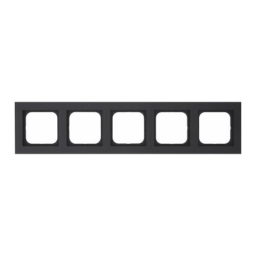 Combination Frame Optima, 5-Compartment, Black, Malmbergs 1894468