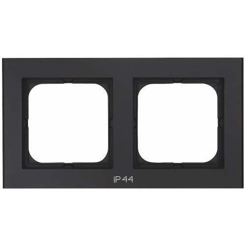 Kombinationsramme, Optima, 2-Rums, Sort, Malmbergs 1894471