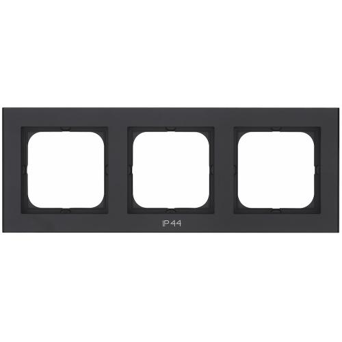 Kombinationsramme, Optima, 3-Bakke, Sort, Malmbergs 1894472