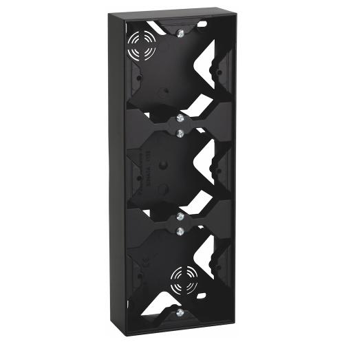 Forlængerramme, Optima, 3-Rums, Sort, Malmbergs 1894475