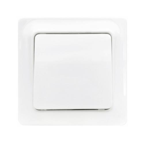 Strömbrytare Gamma, Tryck, Gräddvit, Malmbergs 18947238