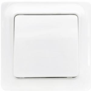 Power switch Gamma, Cream white, Cross, IP20, Malmbergs 1894724