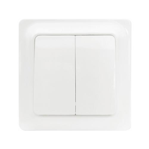 Strömbrytare Gamma, Kron, Gräddvit, Malmbergs 18947258