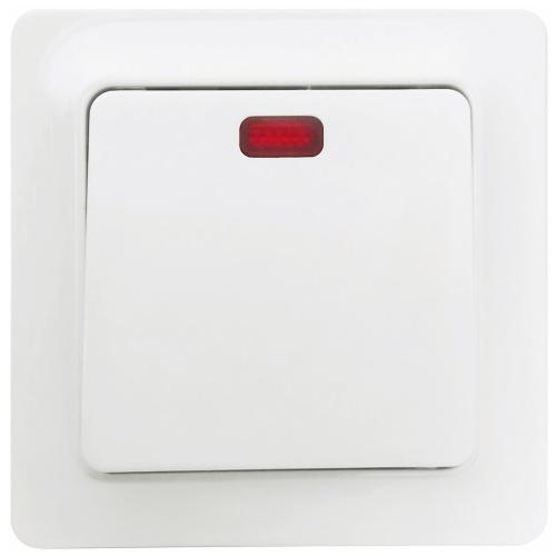 Switch Gamma, Push, With Glow Lamp, IP20, Malmbergs 1894728