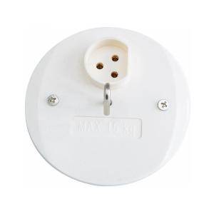 Ceiling Box Cover With Lamp Socket, Nova, 3-Pol , Malmbergs 18956258