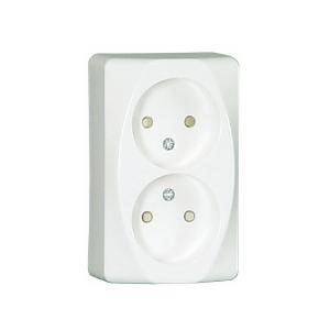 Wall Socket Nova 2 Way, Unearth, Malmbergs 1896836